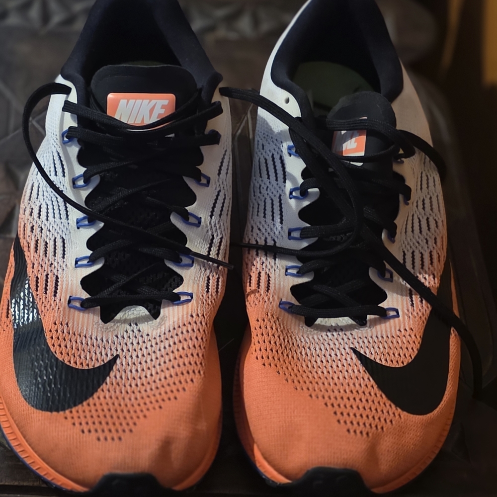 Nike Men’s Running Shoes - Orange/White/Black